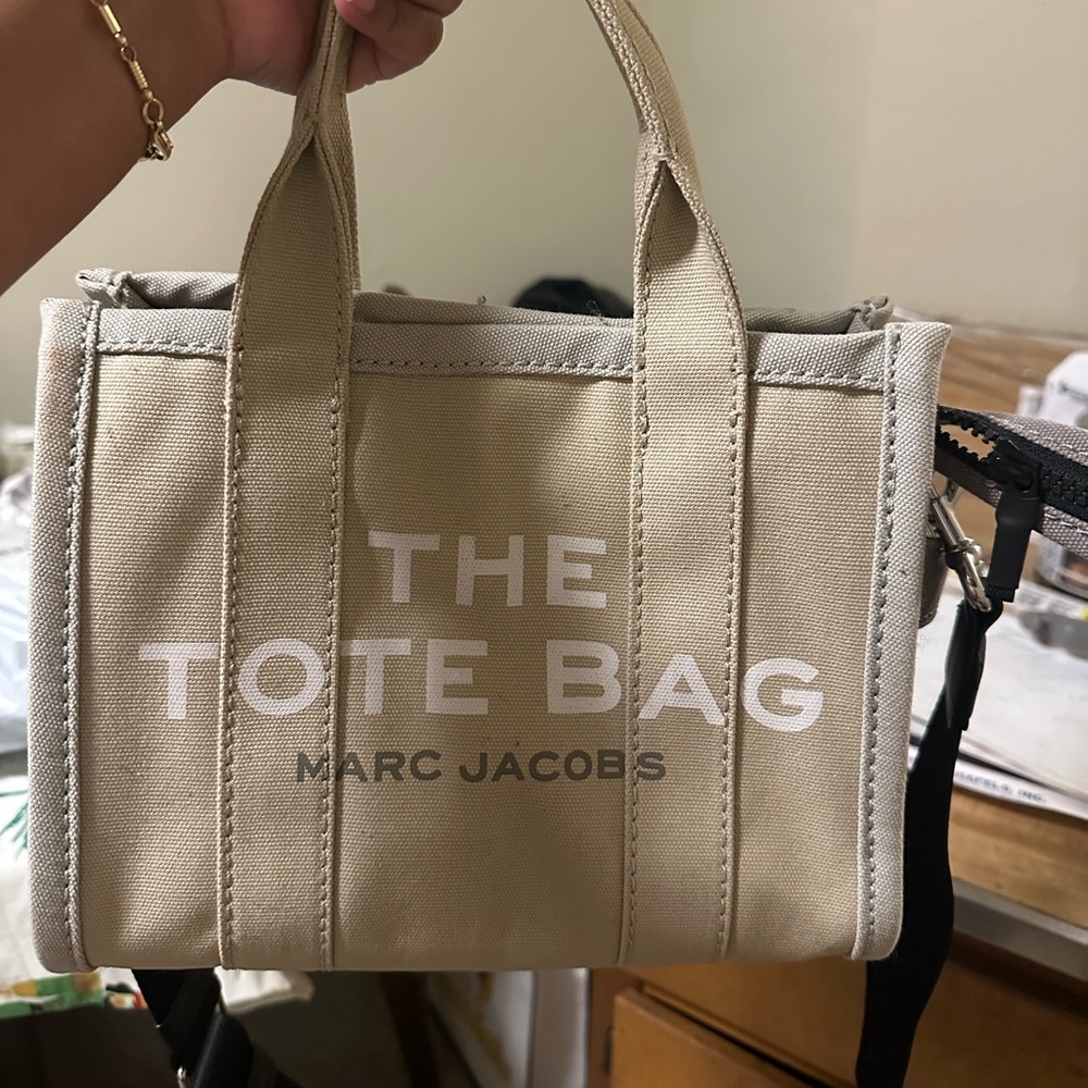 Beige Marc Jacobs Tote bag mini